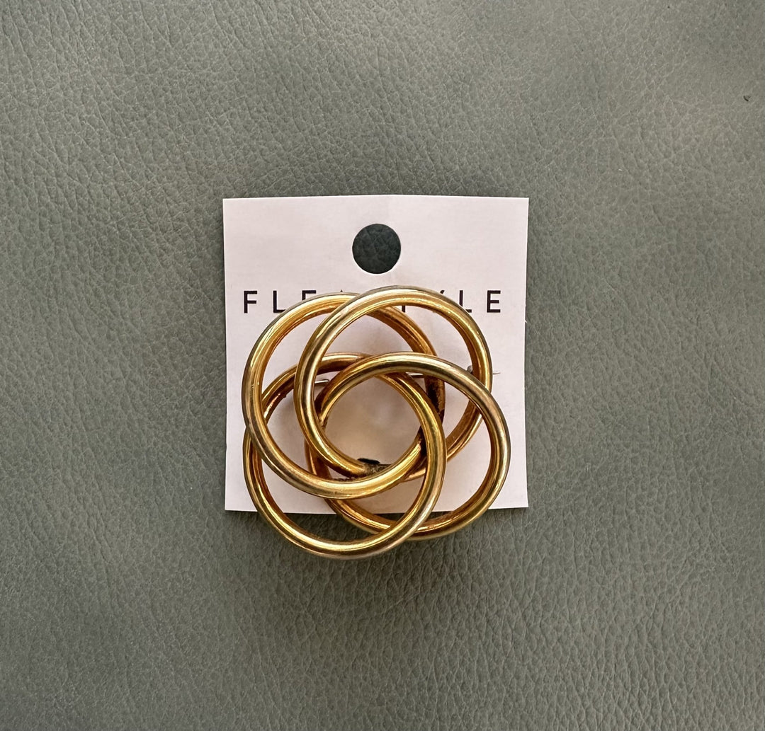 Vintage Circle Brooch - Flea Style