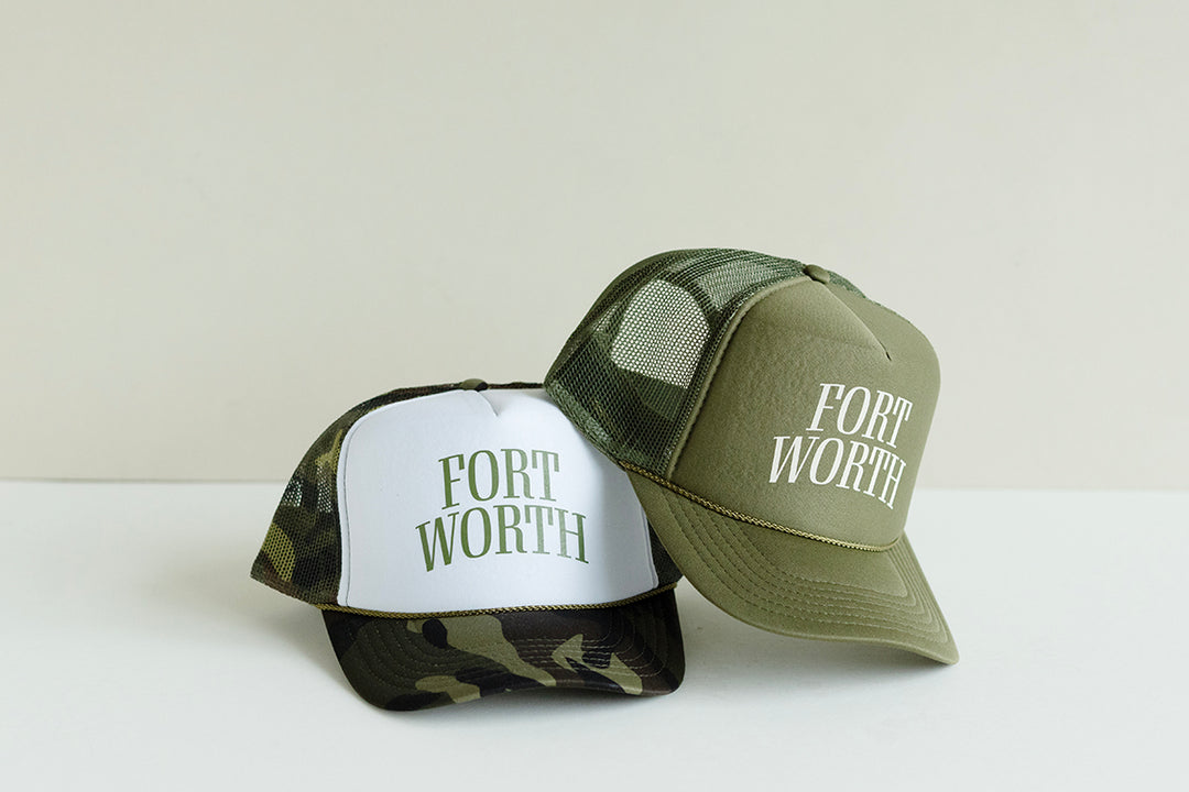 Olive Fort Worth Trucker Hat