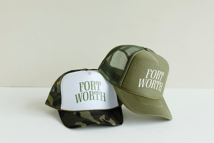 Olive Fort Worth Trucker Hat