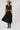 Sleeveless Balloon Hem Crop Top - Black