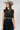 Sleeveless Balloon Hem Crop Top - Black