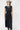 Ruched Drop Waist Maxi Skirt - Black