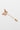 A gold-toned one-of-a-kind butterfly stick pin with coral and white accents used to decorate cowboy hats, flat brim hats and trucker style hats-Vintage Butterfly Stick Pin - Coral