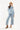 Woman wearing a Brooks Cowboy Straw Hat - Tan and fringe jacket-FleaStyle