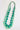 A  beaded necklace featuring faceted beads in various shades of emerald green, accented with small gold spacer beads -Vintage Emerald Green Beaded Necklace-FleaStyle