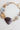 A vintage necklace with an oversized raw agate stone, surrounded by faceted neutral beads and sculptural gold-tone accents--Vintage_Agate_Gold_Statement_Necklace-FleaStyle