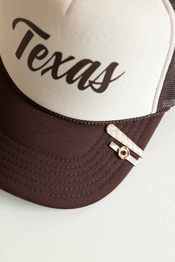 Texas Brown/Khaki Trucker Hat