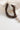 Chunky Beaded Choker Necklace - Brown