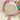 Statement Charm Scarf Necklace - Pink Multicolor on a white background-Fleastyle