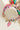 Statement Charm Scarf Necklace - Pink Multicolor on a white background-Fleastyle
