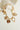Heart Statement Charm Necklace Gold on a light background-Fleastyle