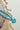 Enamel Heart Beaded Necklace - Turquoise-Fleastyle on a textured surface