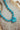 Enamel Heart Beaded Necklace - Turquoise-Fleastyle on a textured surface