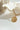 Medallion Pendant Curb Chain Necklace - Gold on a white shell background-Fleastyle