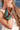 Colorful Chunky Beaded Choker Necklace on a person against a blurred background- Fleastyle