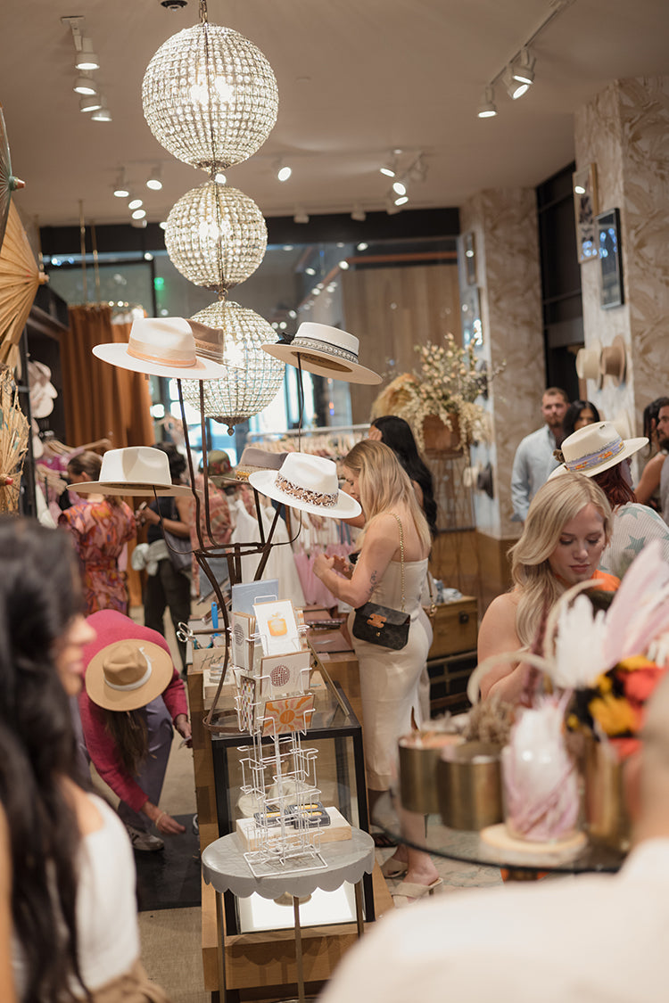 Special In Store Event In-Store Private Events - Flea Style + The Original Hat Bar