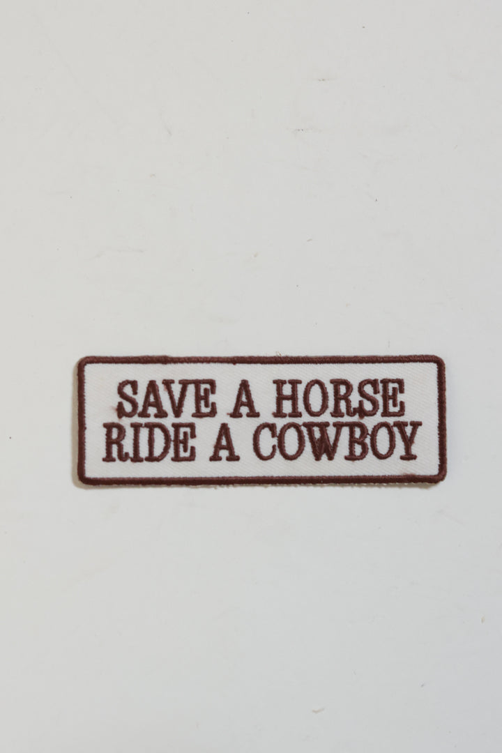"Save a Horse" Patch