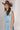 Box Pleated Midi Skirt - Blue