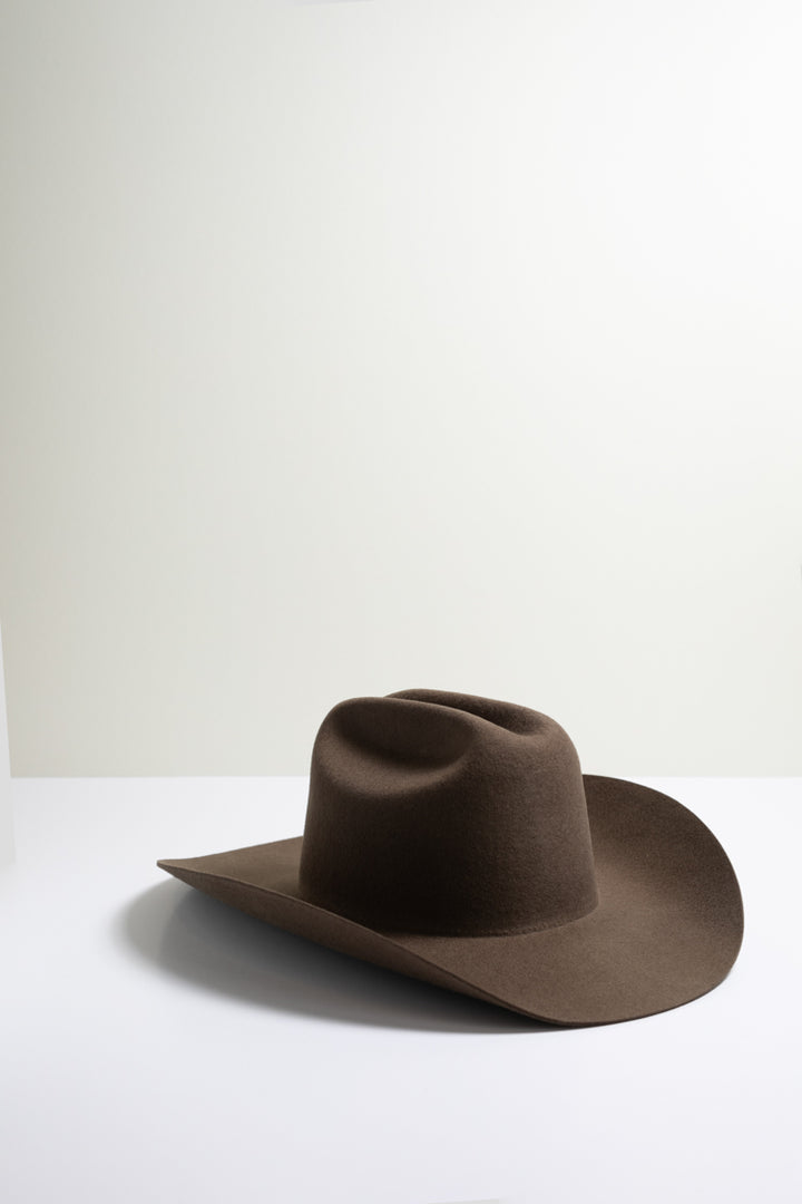 Flea Style Rider Brown Western Hat