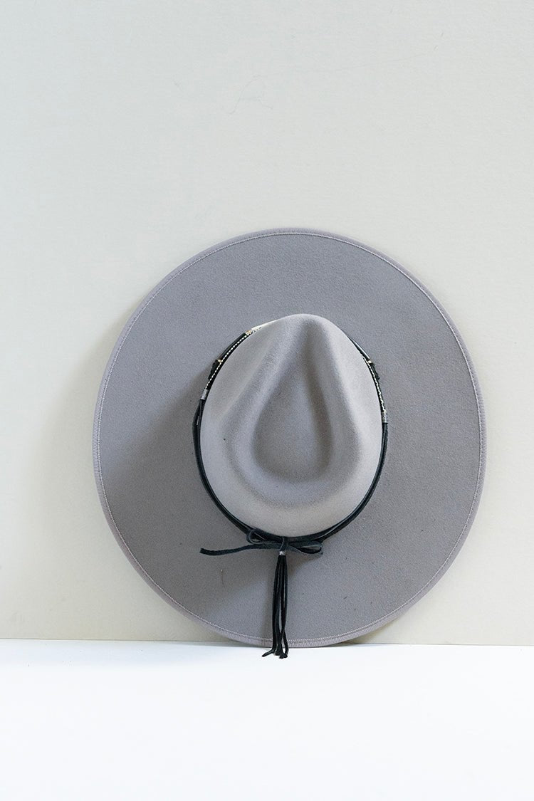 Black and Ivory Tribal Inspired Hat Band - Flea Style