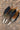 Black and Rust Feather Bullet Casing - Flea Style