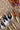 Black and White Feather Bullet Casing - Flea Style