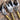 Black and White Feather Bullet Casing - Flea Style