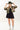 Black Jersey Drop Waist Mini Dress - Flea Style