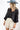 Black Oversized Sheer Button - Up Top - Flea Style