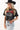 Black Small Town Smokeshow Cropped Graphic T-Shirt - Flea Style