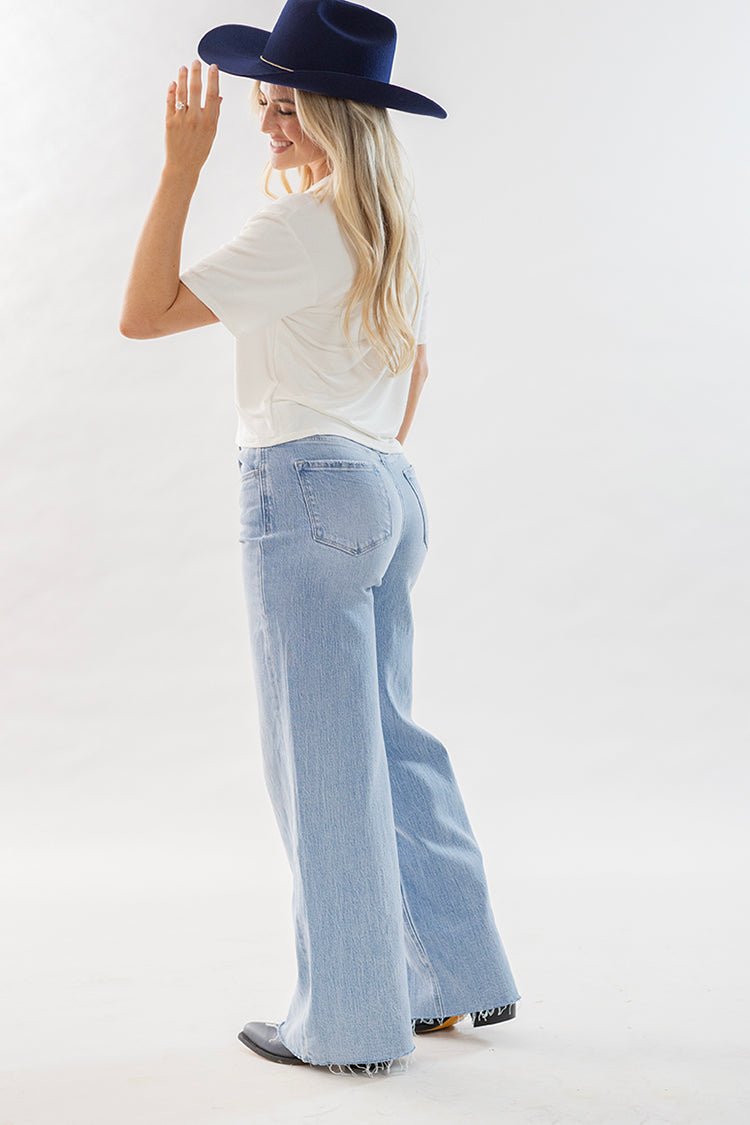 Cowboy French Terry Cropped Tee - Flea Style