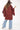 Dark Red Stripe Kimono - Flea Style