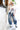 Distressed Light Wash Barrel Jeans - Flea Style