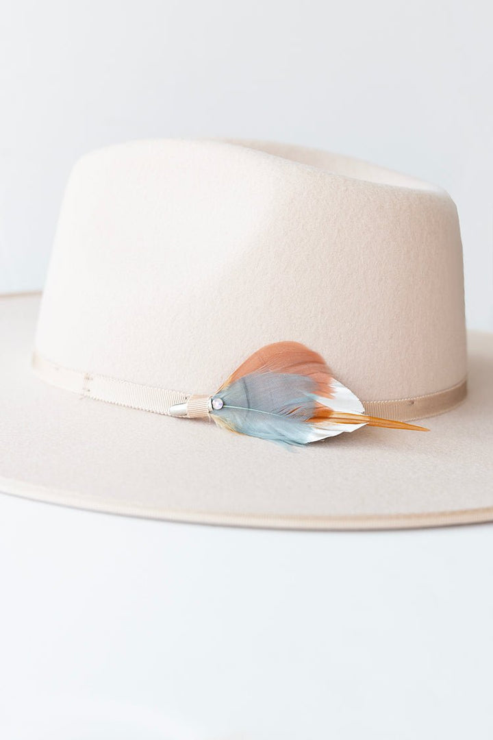 Dusty Rose and Silver Feather Bundle - Flea Style