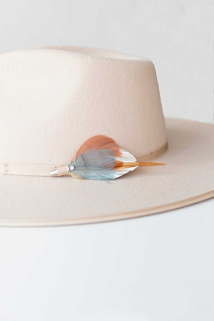 Dusty Rose and Silver Feather Bundle - Flea Style