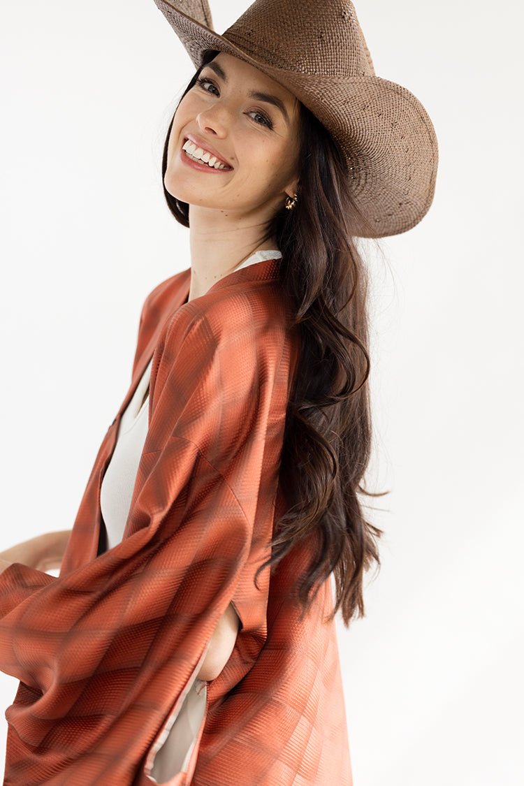 Flea Style Brooks Brown Straw Western Hat - Flea Style