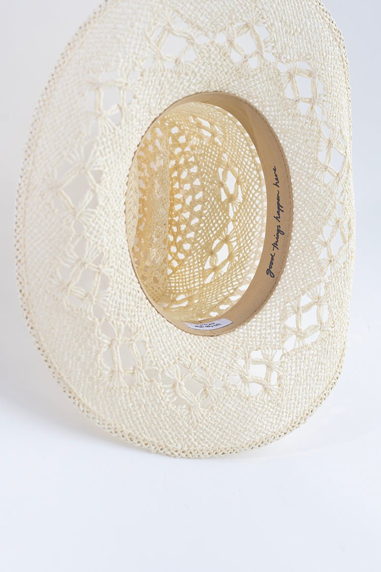 Flea Style Dallas Ivory Straw Western Hat - Flea Style