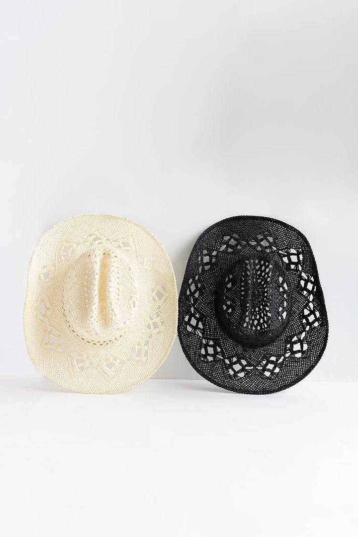 Flea Style Dallas Ivory Straw Western Hat - Flea Style