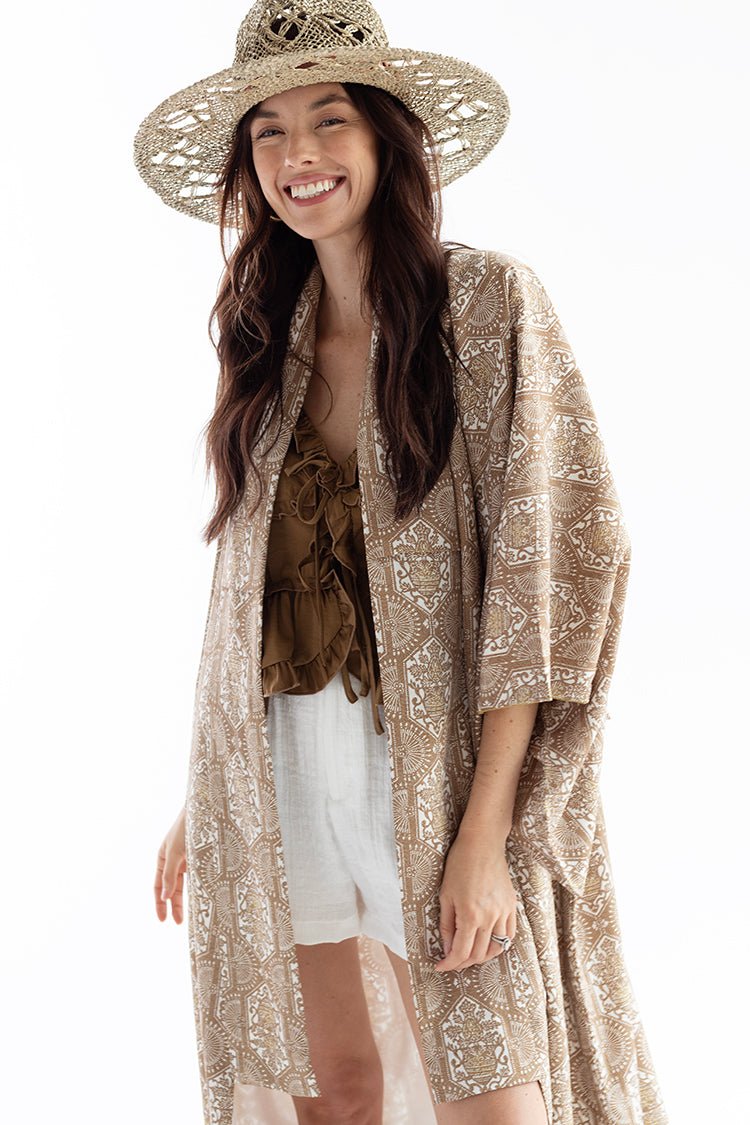 Flea Style Lainey Straw Wide Brim Hat - Flea Style