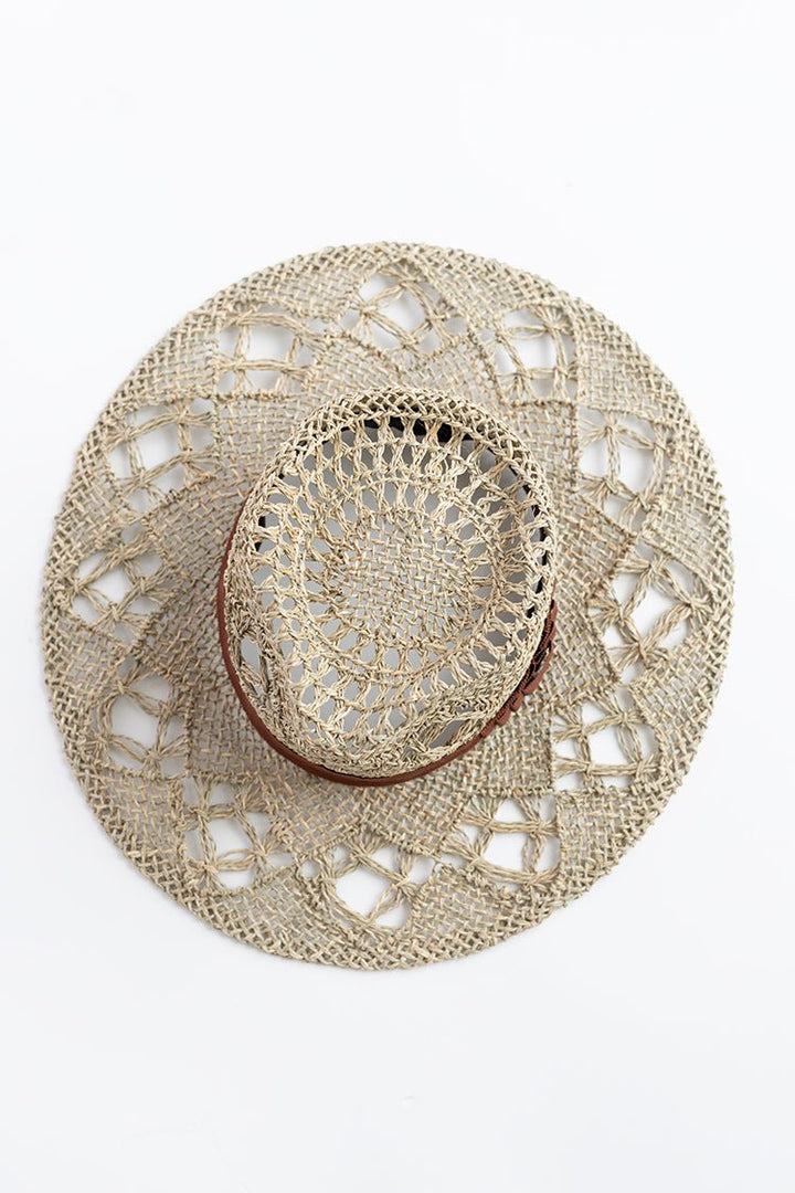 Flea Style Lainey Straw Wide Brim Hat - Flea Style