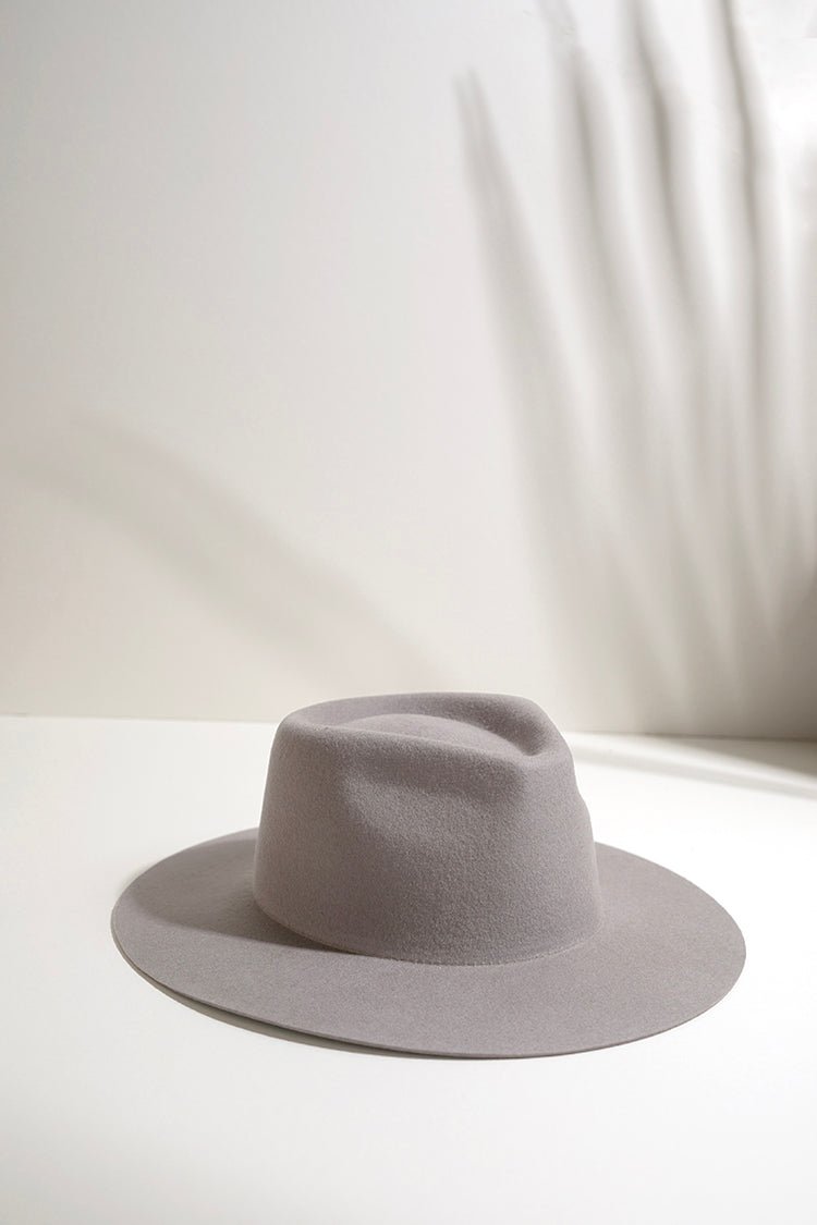 Flea Style Lenny Light Gray Short Brim Hat - Flea Style