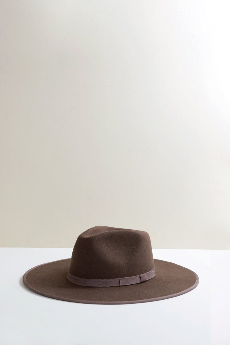 Flea Style Stevie Brown Wide Brim Hat - Flea Style