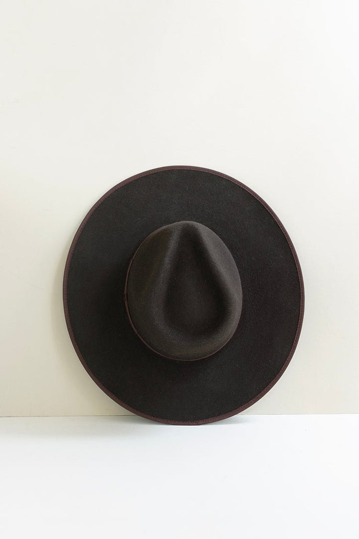 Flea Style Stevie Espresso Wide Brim Hat - Flea Style