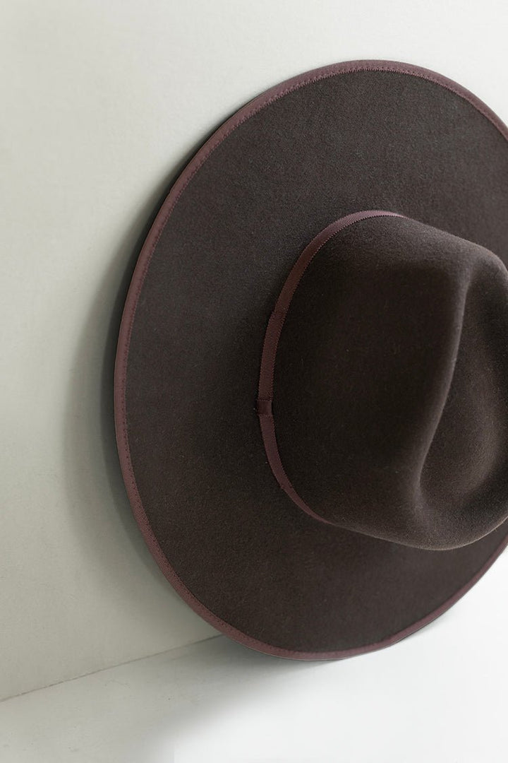 Flea Style Stevie Espresso Wide Brim Hat - Flea Style