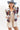 Floral Puffer Vest with Ruffle Shoulders - Flea Style