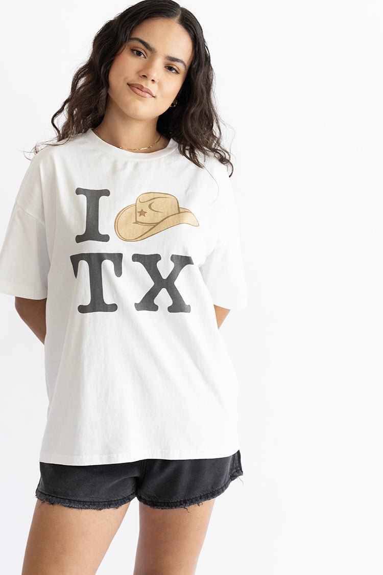 I "Hat" TX Graphic Tee - Flea Style