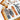 Ivory and Orange Horse Harness Large Square Scarf - Flea Style