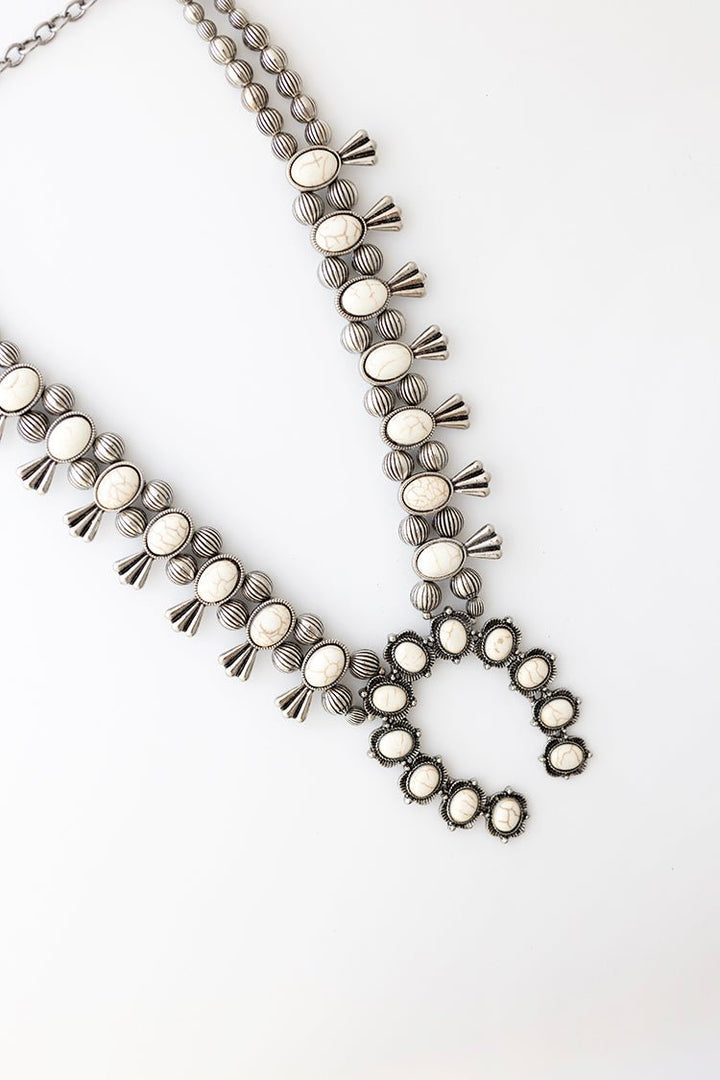 Ivory Squash Blossom Necklace - Flea Style