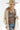 Khaki and White Stripe Button - Up Top - Flea Style