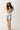 Light Wash Super High Rise Cuffed Denim Shorts - Flea Style
